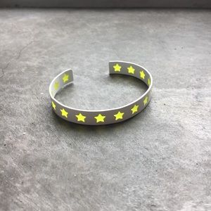 Yellow Neon Star Bracelets